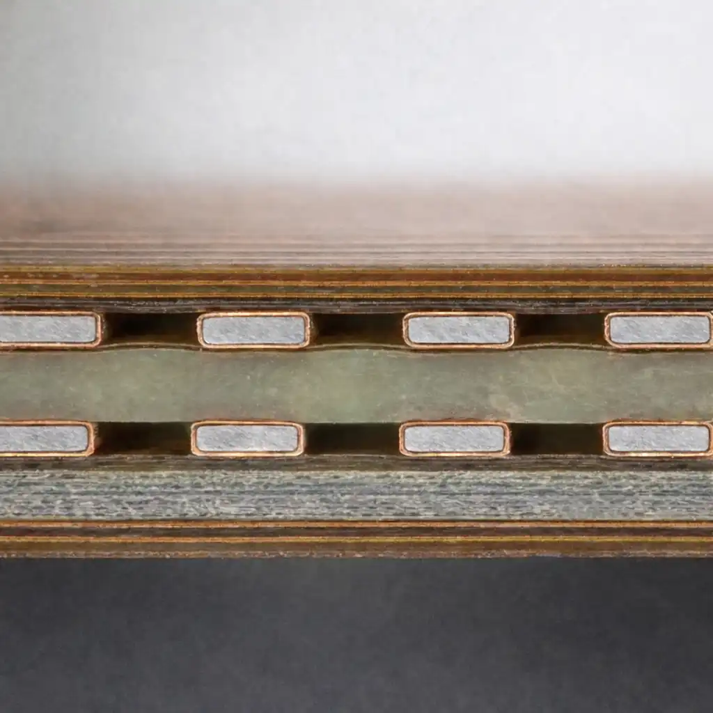 Lightweight, high-conductivity ribbon for electric vehicle applications