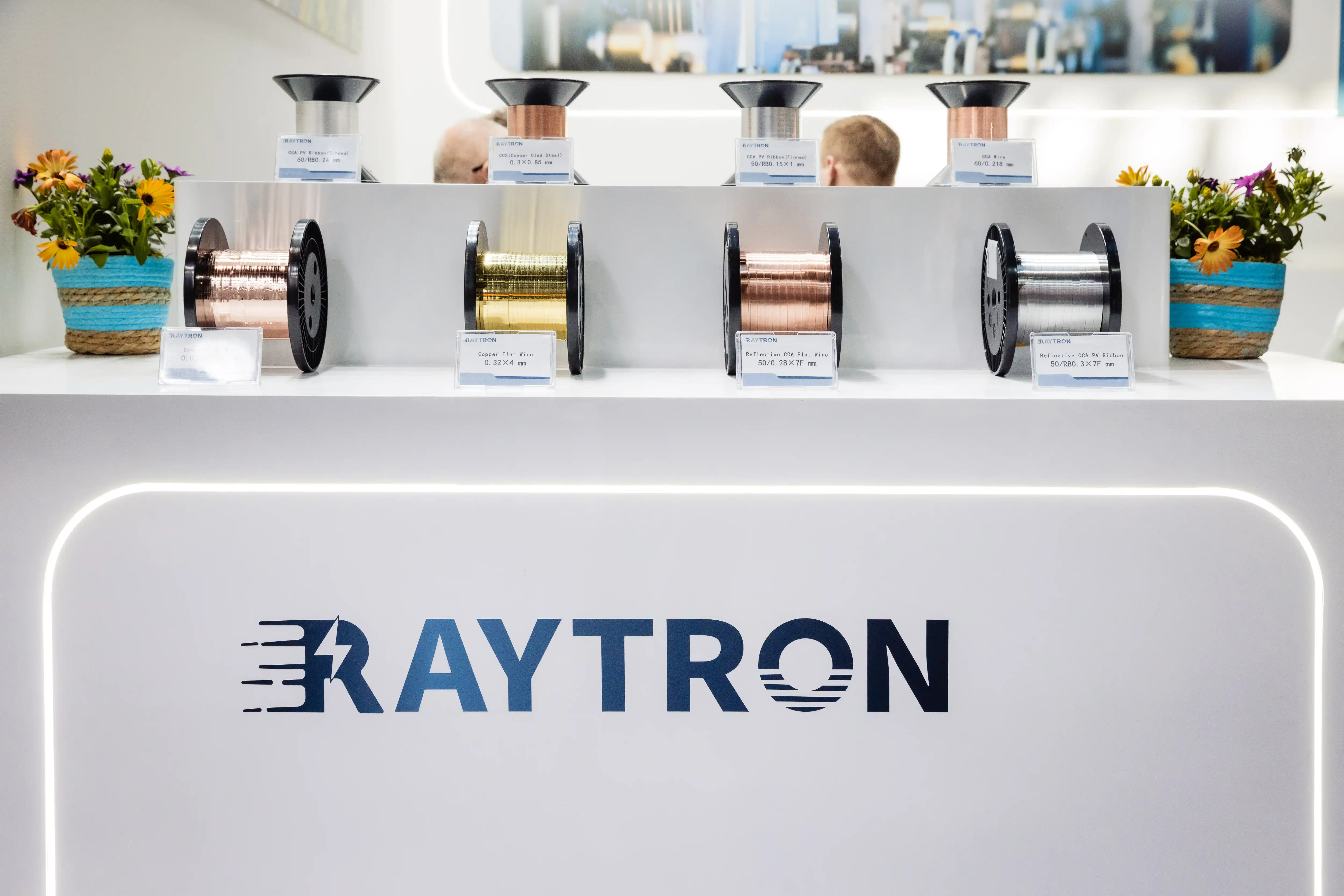 RAYTRON representatives engaging with European customers