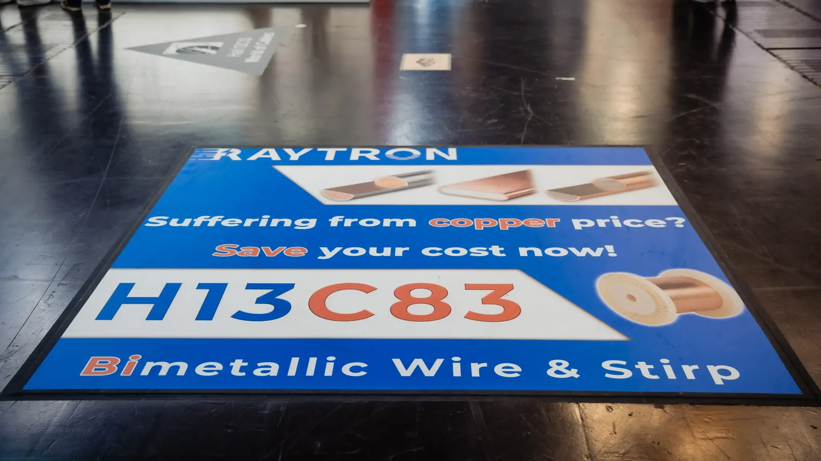 Raytron booth and team at wire 2026 Düsseldorf