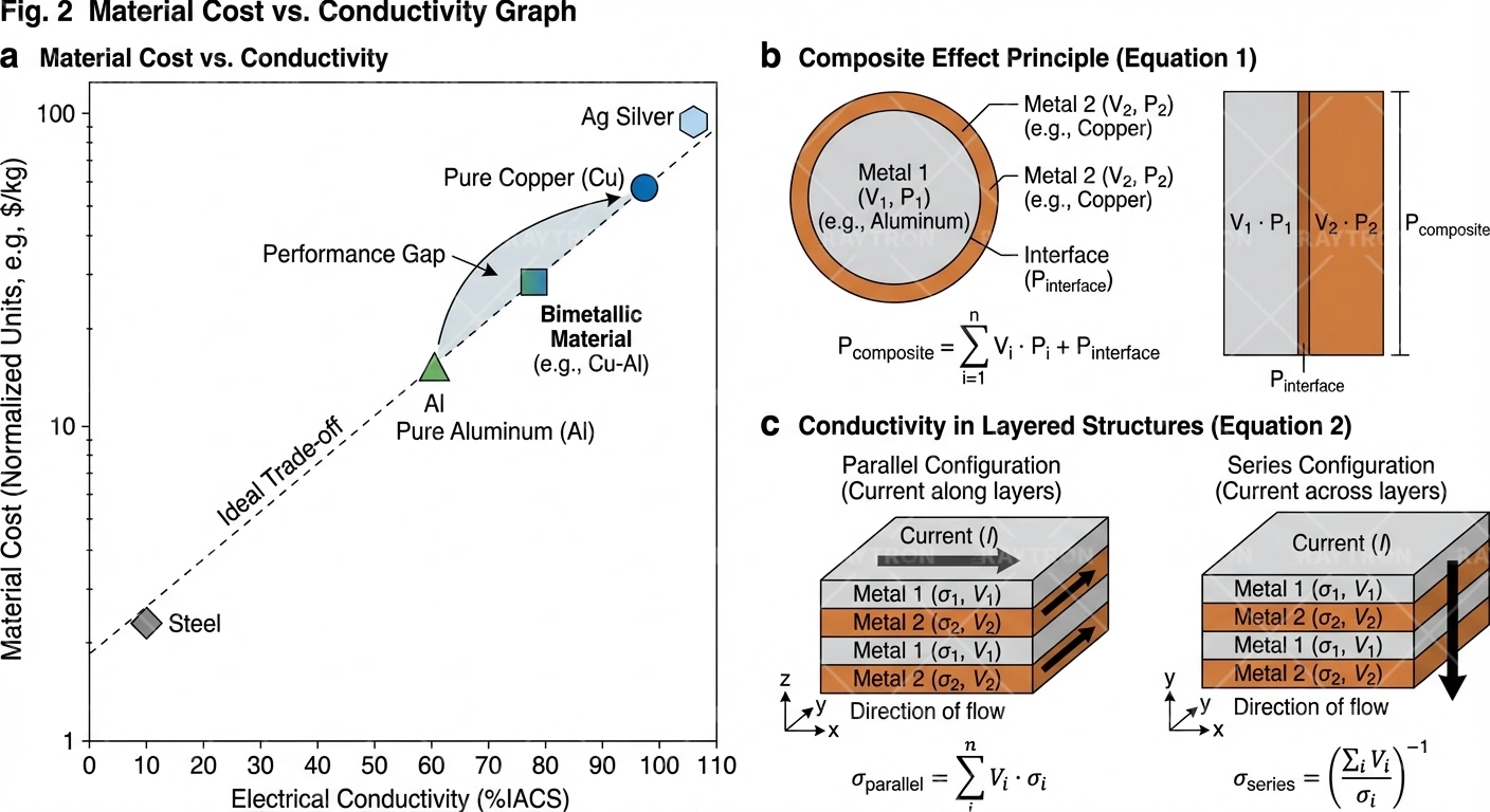 应力-应变曲线对比图，展示复合材料的力学优势