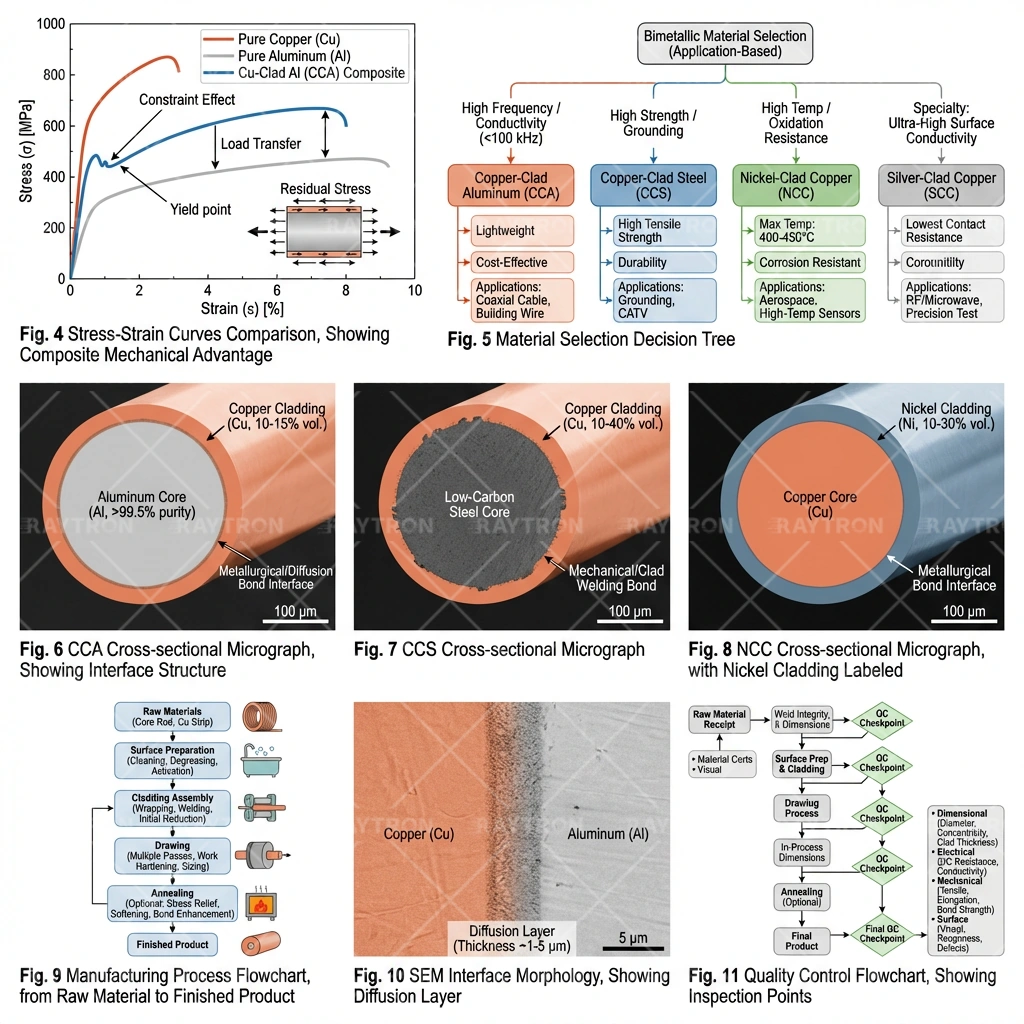 NCC横Cross-Section照片，标注镍包覆层