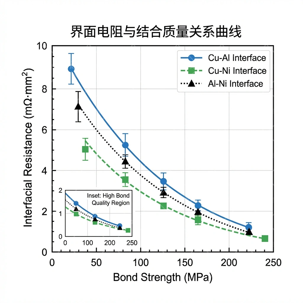 TEM界面图像，标注不同section